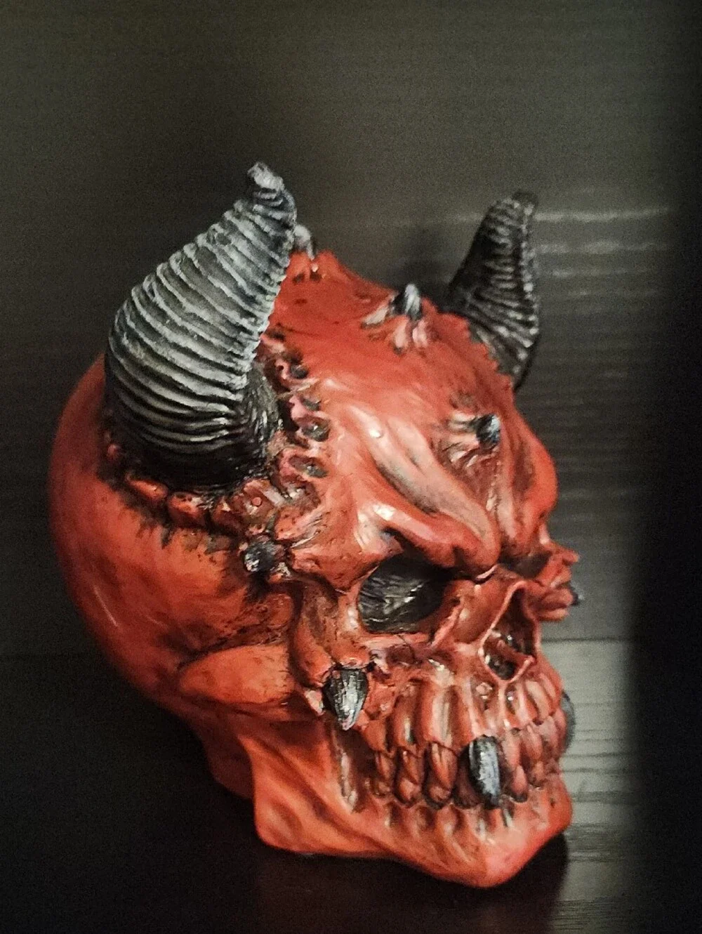 Spirit Halloween Demon Skull Wall Decor - Gothic Home Accent